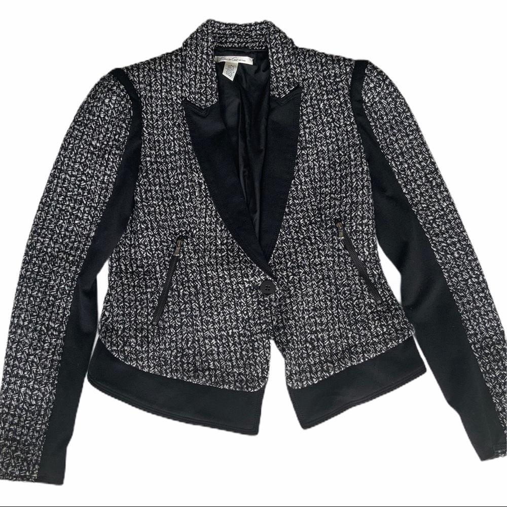 KENNETH COLE Tweed jacket. Sz 6.